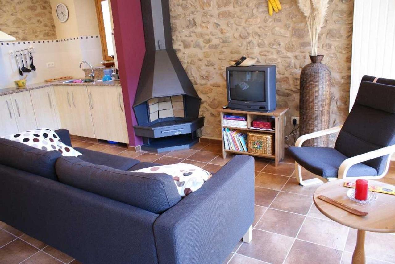 El Mas Prat Lägenhet La Vall de Bianya Exteriör bild